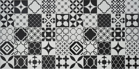 Plastový panel Black tandem