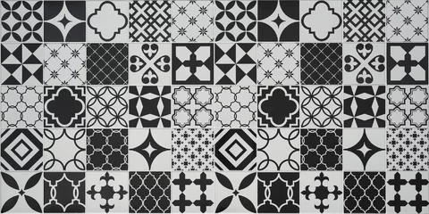 Plastový panel Black tandem