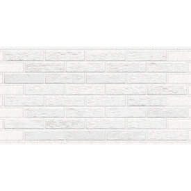 Plastový panel Brick old white