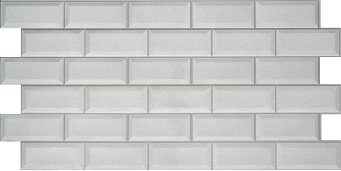 Plastový panel Brick white modern