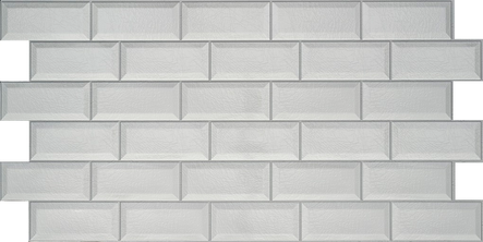 Plastový panel Brick white modern