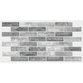 Plastový panel Old black brick
