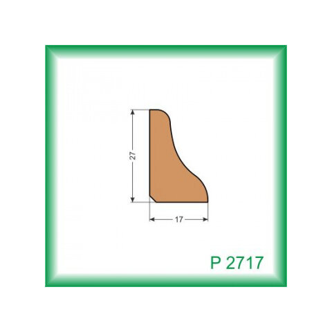 Podlahová lišta - P2717