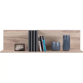 Polica AL12 dub estana/antracit 110x30x30