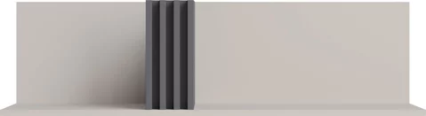 Polica AL12 kašmír 110x30x30