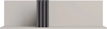 Polica AL12 kašmír 110x30x30
