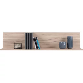 Polica AL13 dub estana/antracit 140x30x30