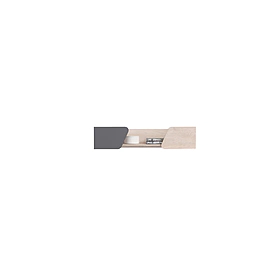 Polica DL12 dub/antracit 100x25x20