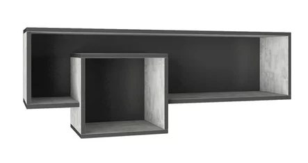 Polica NN12 grafit/enigma 110x28,5x40