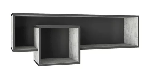 Polica NN12 grafit/enigma 110x28,5x40