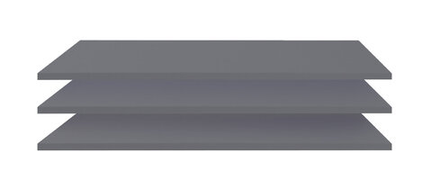 Police do skrine DCP1 antracit x3 250