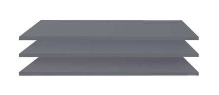 Police do skrine DCP3 antracit x3 160