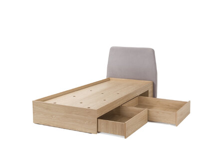 Posteľ s úložným priestorom AE12 L/P (bez matraca) eukalyptus 212x107x88
