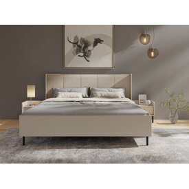 Posteľ s úložným priestorom GR14 piesková 168x208x95,5