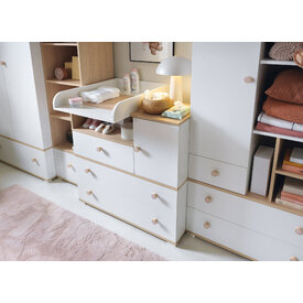 Prebaľovací pult ZY05 biely 54x10x72