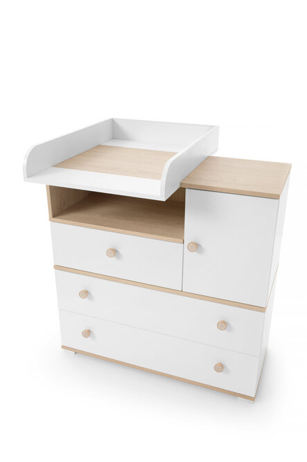 Prebaľovací pult ZY05 biely 54x10x72