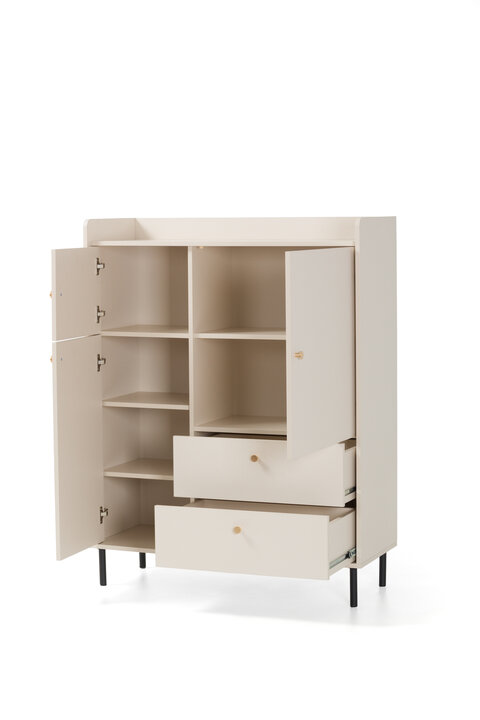 Regál GR01 piesková 103,5x42x133