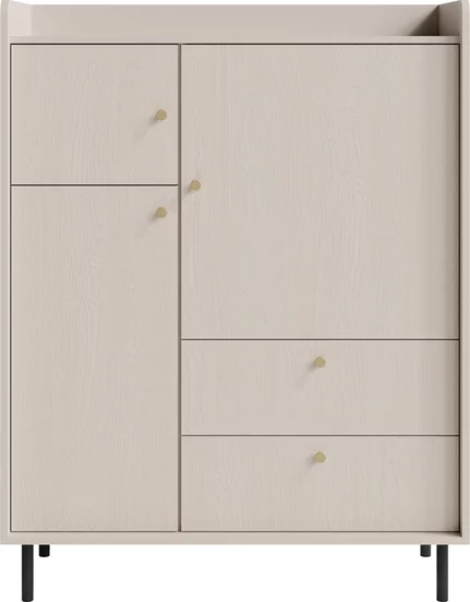 Regál GR01 piesková 103,5x42x133
