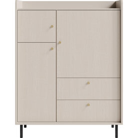 Regál GR01 piesková 103,5x42x133