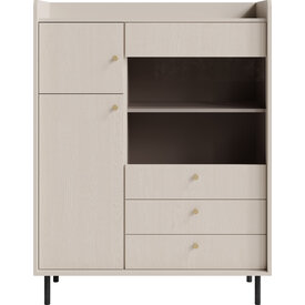 Regál GR02 piesková 103,5x42x133