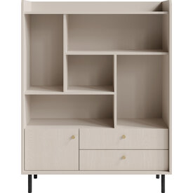 Regál GR03 piesková 103,5x42x133