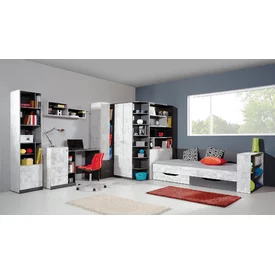 Regál Tablo 6 L/P grafit/enigma 45x195x40