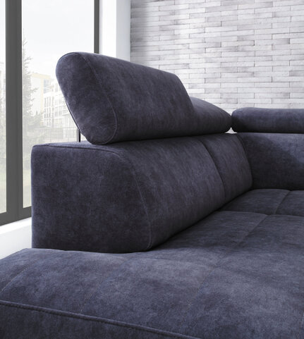 Rohová sedacia súprava L Bergamo 265x202x100