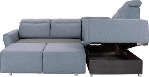 Rohová sedacia súprava L Cawo II 266x203x101-87