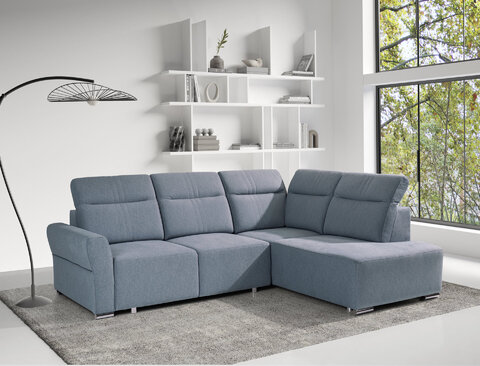 Rohová sedacia súprava L Cawo II 266x203x101-87