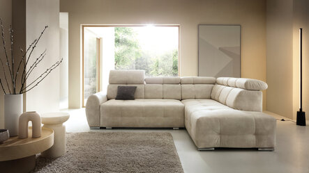 Rohová sedacia súprava L Garda II 275x208x104-88