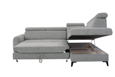 Rohová sedacia súprava L Porto II 256x104-88x208-181