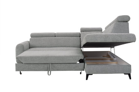 Rohová sedacia súprava L Porto II 256x104-88x208-181