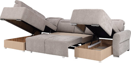 Rohová sedacia súprava U Cawo I 345x203-176x101-87