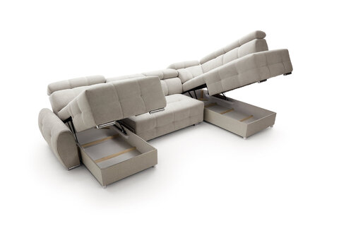 Rohová sedacia súprava U Garda I 363x208-181x104-88