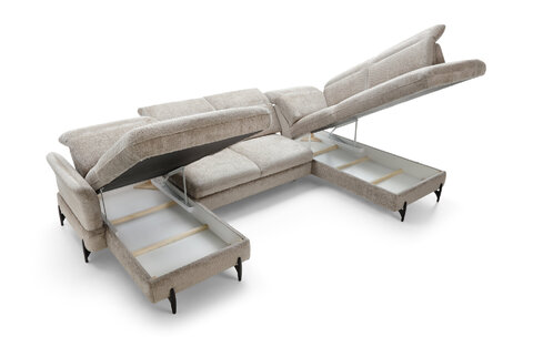 Rohová sedacia súprava U Sienna I 338x105-88x210-185