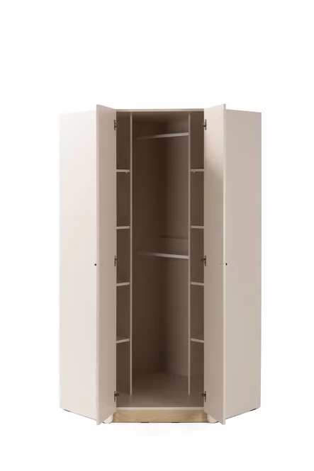 Šatníková skriňa AE02 piesková 95x95x195