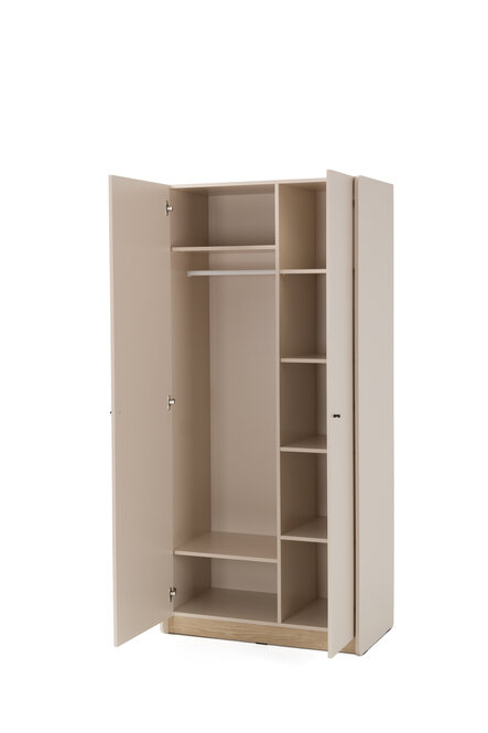 Šatníková skriňa AE03 eukalyptus 90x52x195