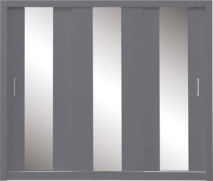 Šatníková skriňa DC01 antracit 250x60x215