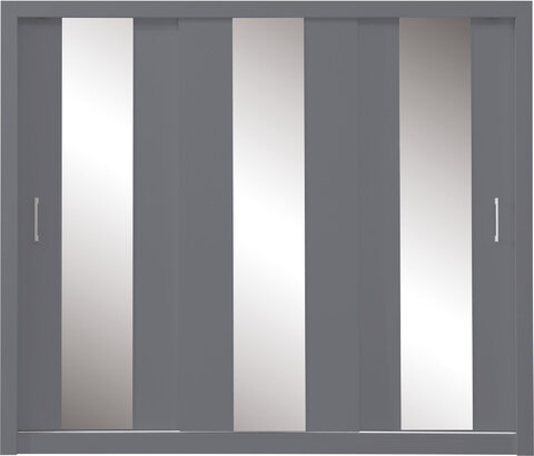 Šatníková skriňa DC01 antracit 250x60x215