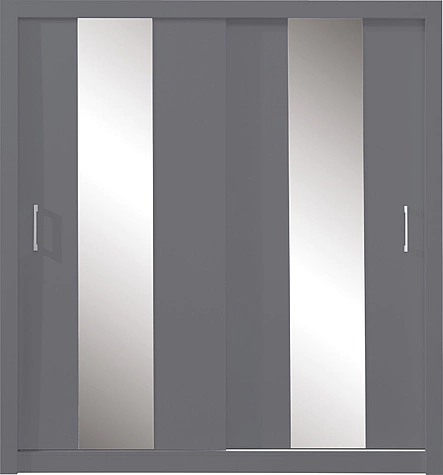 Šatníková skriňa DC02 antracit 200x60x215