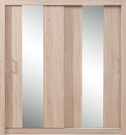 Šatníková skriňa DC02 sonoma 200x60x215