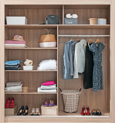 Šatníková skriňa DC02 sonoma 200x60x215