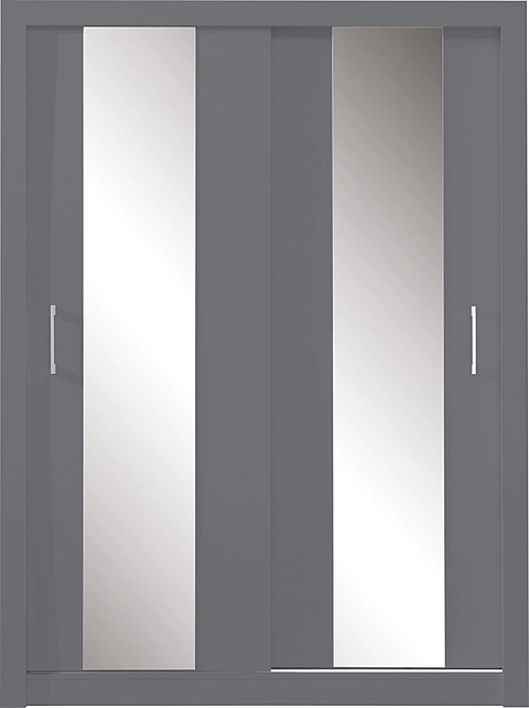 Šatníková skriňa DC03 antracit 160x60x215
