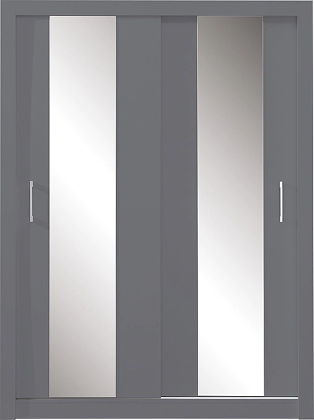 Šatníková skriňa DC03 antracit 160x60x215
