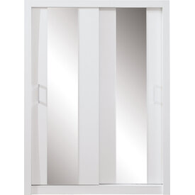 Šatníková skriňa DC03 biela 160x60x215