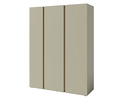 Šatníková skriňa LC01 eukalyptus/dub baltik 145x50x195