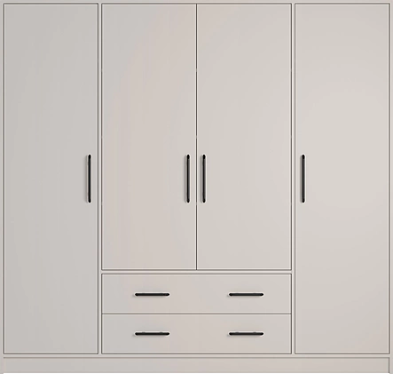 Šatníková skriňa Smart 1 kašmír 200x190x56
