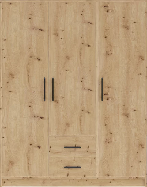 Šatníková skriňa Smart 2 dub artisan 150x190x56