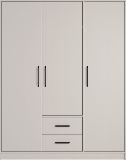 Šatníková skriňa Smart 2 kašmír 150x190x56