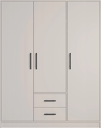 Šatníková skriňa Smart 2 kašmír 150x190x56